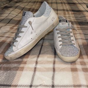 Golden Goose Superstars. Size 37. Swarovski crystals